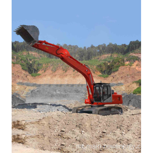 Excavator idrawliku mħaddem minn elettromotor